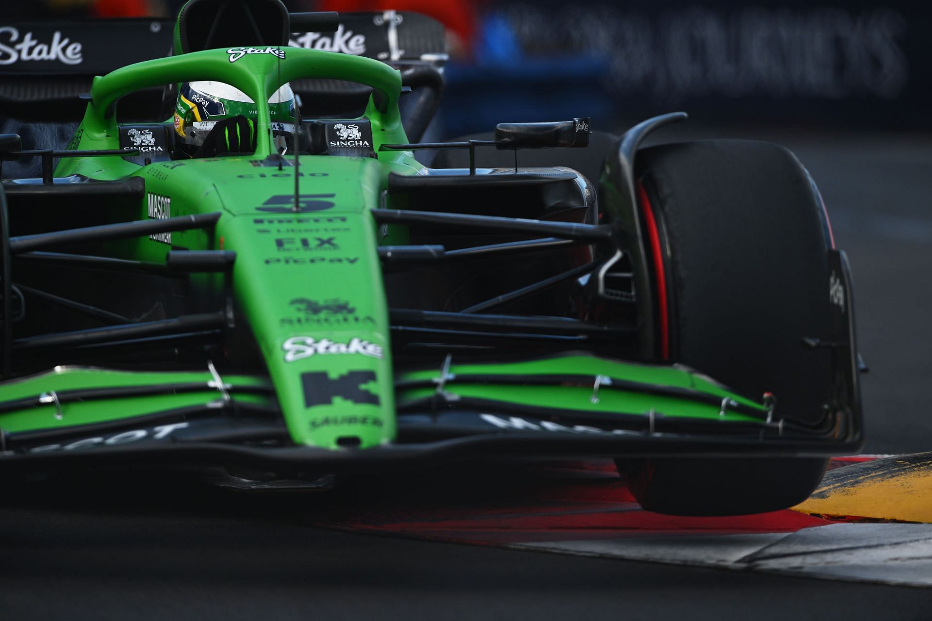 Gabriel Bortoleto (5) during the F1 Grand Prix of Monaco practice in Monte-Carlo. Source: Getty